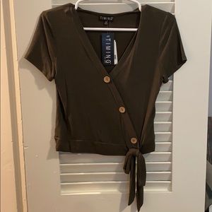Timing crop top